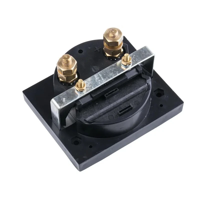 HOBUT Analogue Panel Ammeter, 80 A DC, ±8% Accuracy, 63.5 mm x 62.5 mm Panel, Moving Magnet R68M-80A-001