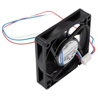 ebm-papst 700 F Series Axial Fan, 12V DC, 28 m³/h, 600 mW, 70 x 70 x 15 mm Sleeve Bearing Circular Frame 712 F/2L-005