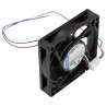 ebm-papst 700 F Series Axial Fan, 12V DC, 28 m³/h, 600 mW, 70 x 70 x 15 mm Sleeve Bearing Circular Frame 712 F/2L-005