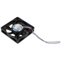 ebm-papst 700 F Series Axial Fan, 12V DC, 28 m³/h, 600 mW, 70 x 70 x 15 mm Sleeve Bearing Circular Frame 712 F/2L-005