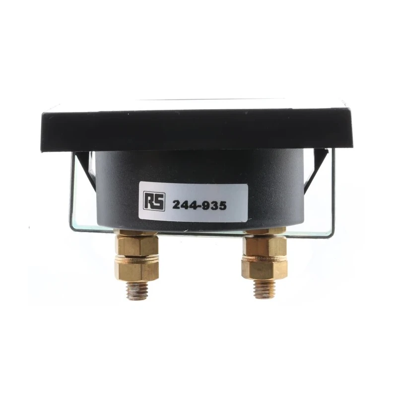 HOBUT Analogue Panel Ammeter, 120 A DC, 63.5 mm x 62.5 mm, ±8% Accuracy, Moving Magnet R68M-30A-001