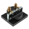 HOBUT Analogue Panel Ammeter, 120 A DC, 63.5 mm x 62.5 mm, ±8% Accuracy, Moving Magnet R68M-30A-001