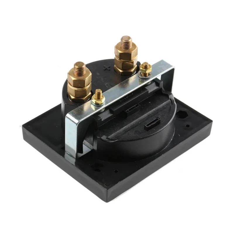 HOBUT Analogue Panel Ammeter, 120 A DC, 63.5 mm x 62.5 mm, ±8% Accuracy, Moving Magnet R68M-30A-001