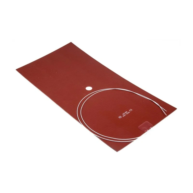 RS PRO Silicone Heater Mat Rectangle 400mm x 400mm, 240V AC, 533W, Peak Temperature 300°C 245-685