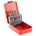 RS PRO Tap Set M3 to M12 Spiral Point Metric Hand Tap HSS, 7-Piece 427-963
