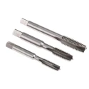 RS PRO Tap Set M3 to M12 Spiral Point Metric Hand Tap HSS, 7-Piece 427-963