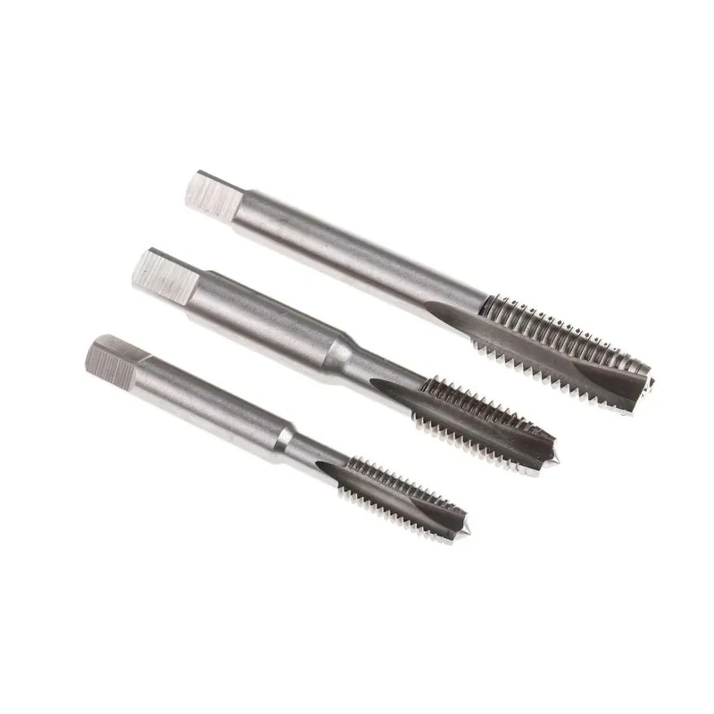 RS PRO Tap Set M3 to M12 Spiral Point Metric Hand Tap HSS, 7-Piece 427-963