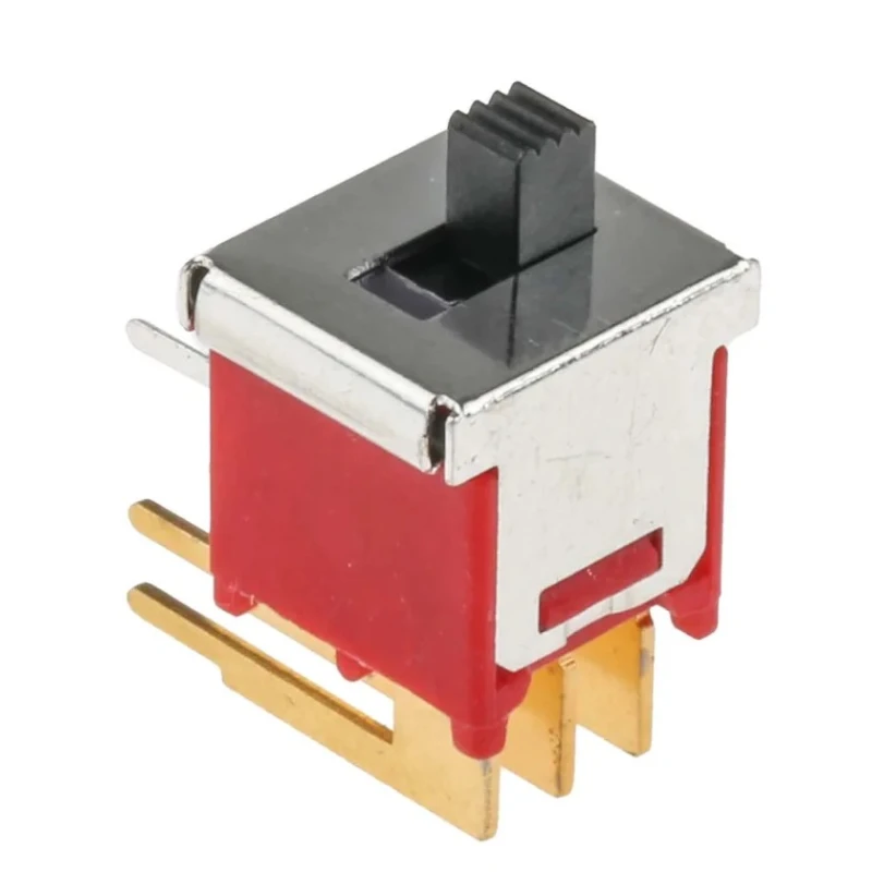 RS PRO PCB Slide Switch DPDT Latching 400mA Nylon 429-492