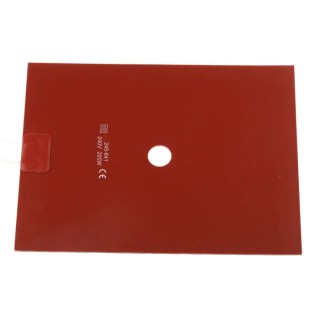 RS PRO Silicone Heater Mat 240V AC 200W Rectangle 200mm x 150mm 245-641