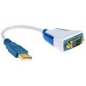 FTDI Chip USB to RS232 Converter Cable, 1 Mbps, Gold-Plated Connectors, Desktop, 
