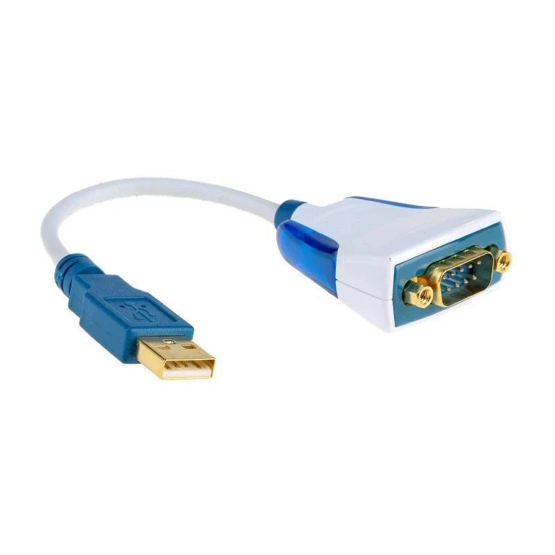 FTDI Chip USB to RS232 Converter Cable, 1 Mbps, Gold-Plated Connectors, Desktop, 