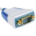 FTDI Chip USB to RS232 Converter Cable, 1 Mbps, Gold-Plated Connectors, Desktop, 