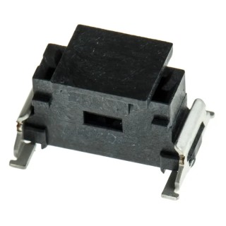 ERNI MiniBridge Series Straight Surface PCB Header, 4 Contacts, 1.27 mm Pitch, 8A, 300V, Shrouded, 214017 / 214017-E