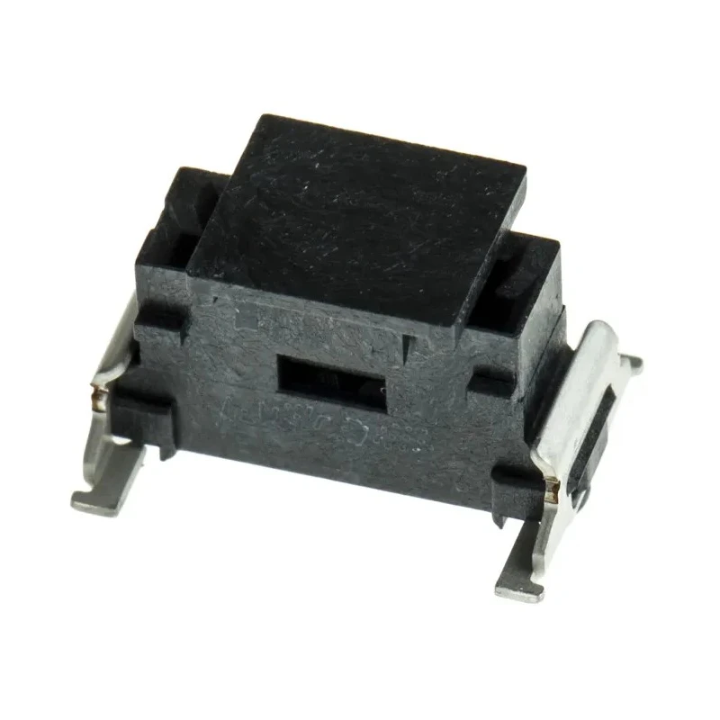ERNI MiniBridge Series Straight Surface PCB Header, 4 Contacts, 1.27 mm Pitch, 8A, 300V, Shrouded, 214017 / 214017-E