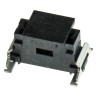 ERNI MiniBridge Series Straight Surface PCB Header, 4 Contacts, 1.27 mm Pitch, 8A, 300V, Shrouded, 214017 / 214017-E