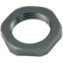 Deutsch HDF/HDP/HDE Series Panel Nut for D-Sub Connector, Thermoplastic, Black, Female 2411-002-1805