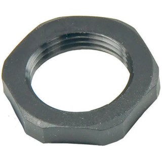 Deutsch HDF/HDP/HDE Series Panel Nut for D-Sub Connector, Thermoplastic, Black, Female 2411-002-1805
