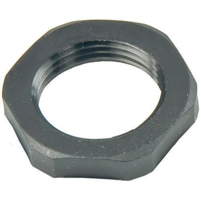 Deutsch HDF/HDP/HDE Series Panel Nut for D-Sub Connector, Thermoplastic, Black, Female 2411-002-1805
