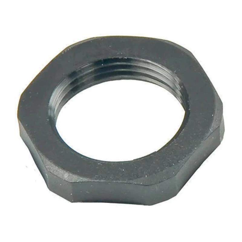 Deutsch HDF/HDP/HDE Series Panel Nut for D-Sub Connector, Thermoplastic, Black, Female 2411-002-1805