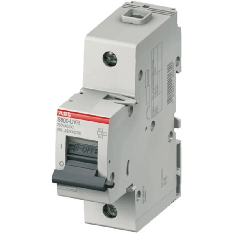 ABB DIN Rail Undervoltage Release Circuit Trip 36V AC/DC for S800 Series S800-UVR36 2CCS800900R0241 S800-UVR36