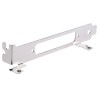 Vero Technologies D-Sub 37-Pin PCB Card Bracket with Fixing Ears, Solder Side, 0.80 mm Steel, 90.8 mm Mounting 427-59703