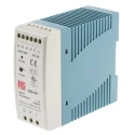 MEAN WELL MDR Switched Mode DIN Rail Power Supply 264V AC Input, 56V DC Output, 40W, 830mA, Single Output, MDR-40-48