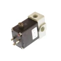 Burkert Solenoid Valve 24V DC, 2 Port, NC, Polypropylene, 1/4 in G, 6.35 mm, 3 Bar, Series 0124 061321