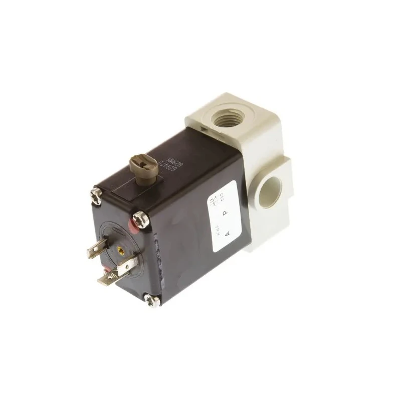 Burkert Solenoid Valve 24V DC, 2 Port, NC, Polypropylene, 1/4 in G, 6.35 mm, 3 Bar, Series 0124 061321