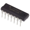 Texas Instruments 4-Channel 2-Input NAND Schmitt Trigger Logic Gate, Through Hole, PDIP-14, 2–6V, SN74HC132N