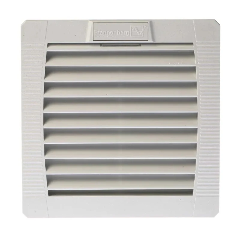 Pfannenberg Filterfans 4.0 Series Exhaust Filter Fabric Thermoplastic Frame for 92 x 92 mm Fans 310 mm 11710001055
