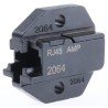 Tempo Crimp Die Set, 1300 8000 Series, Coaxial Type, Insulated, Black, For RJ45 Connectors 443-968