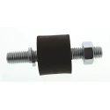 FIBET Anti-Vibration Mount Male to Male Bobbin, M8 x 20 mm, 25 mm OD, 20 mm Height, 22.4 daN Compression 2520VV20-35