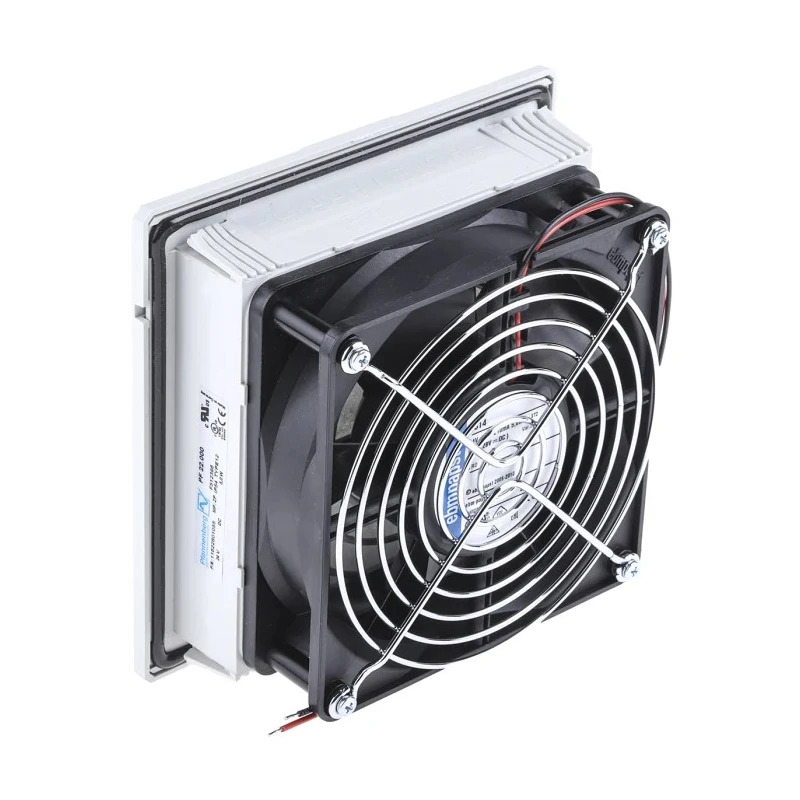 Pfannenberg Filter Fan , 24V DC, 5W, 178.5 m³/h Unimpeded, 61 m³/h Filtered, IP54, 145x145mm