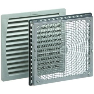 Pfannenberg PF 65.000 Series Filter Fan , 230V AC, 80W, 831 m³/h Unimpeded, 480 m³/h Filtered, , 320mm x 320mm, Ball IP54