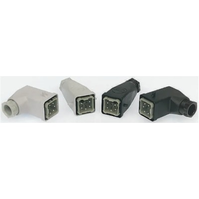 EPIC H-A Heavy Duty Power Connector 4 Way 10A PG11 Thread 10427000+10431000+12957100