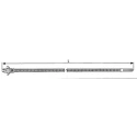 HellermannTyton Cable Tie Non-Releasable Polyamide 66, Natural, 200 mm x 4.7 mm, Mounting Clip, UL 111-85729 T50RSFM-PA66-NA