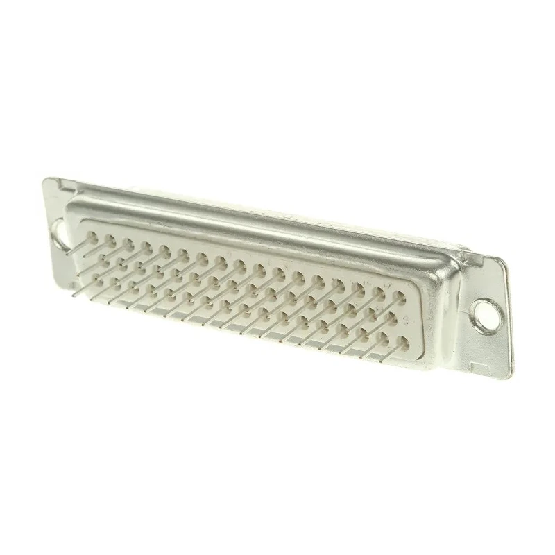Amphenol Communications Solutions 50 Way Straight Through Hole D-Sub Connector Female, 2.76 mm Pitch, Steel DD50S364TLF
