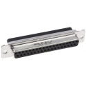 Amphenol Communications Solutions D-Sub Connector, 37-Way, Female, Cable Mount, Straight, 2.76 mm Pitch, Steel 865637SLTLF
