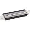 Amphenol Communications Solutions D-Sub Connector, 37-Way, Female, Cable Mount, Straight, 2.76 mm Pitch, Steel 865637SLTLF