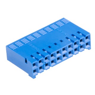 Amphenol Communications Solutions Dubox Female Connector Housing 2.54 mm Pitch 20 Way 2 Row Straight 65239-010LF