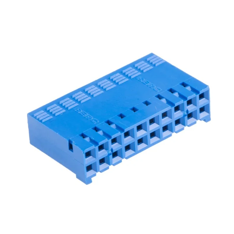 Amphenol Communications Solutions Dubox Female Connector Housing 2.54 mm Pitch 20 Way 2 Row Straight 65239-010LF