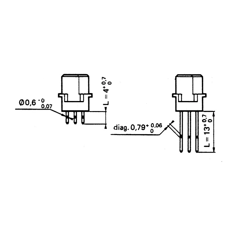 Amphenol Communications Solutions DIN 41612 Connector, 64 Contacts, 2.54 mm Pitch, Through Hole, Female 86094648114755V1LF