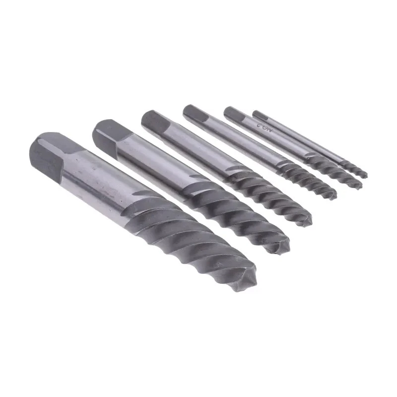 RS PRO 12 Piece Plastic High Speed Steel Screw Extractor Set 446-863