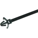 HellermannTyton Cable Tie Non-Releasable Black Polyamide 66 165 mm x 4.6 mm UL 94 V-2 111-85460 T50SL6-PA66-BK