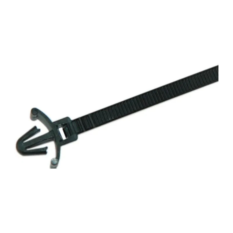 HellermannTyton Cable Tie Non-Releasable Black Polyamide 66 165 mm x 4.6 mm UL 94 V-2 111-85460 T50SL6-PA66-BK