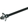 HellermannTyton Cable Tie Non-Releasable Black Polyamide 66 165 mm x 4.6 mm UL 94 V-2 111-85460 T50SL6-PA66-BK