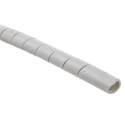 HellermannTyton Spiral Cable Wrap Polyethylene Grey, 100mm Maximum Bundle Diameter, 10mm Maximum Cable 161-41202 SBPE9-PE-GY