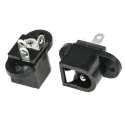 RS PRO Straight DC Socket 1A, 12.0V, PCB Mount, 16.1mm Length, Nickel-Plated Brass Contacts 448-370