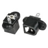 RS PRO Straight DC Socket 1A, 12.0V, PCB Mount, 16.1mm Length, Nickel-Plated Brass Contacts 448-370