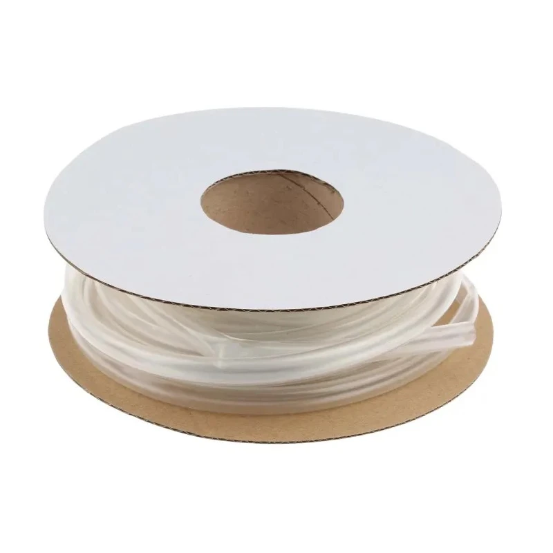 HellermannTyton Halogen Free Heat Shrink Tubing, Clear, 6 mm Sleeve Diameter, 2 mm Shrunk 308-10603 HIS-A-6/2-PO-X-CL